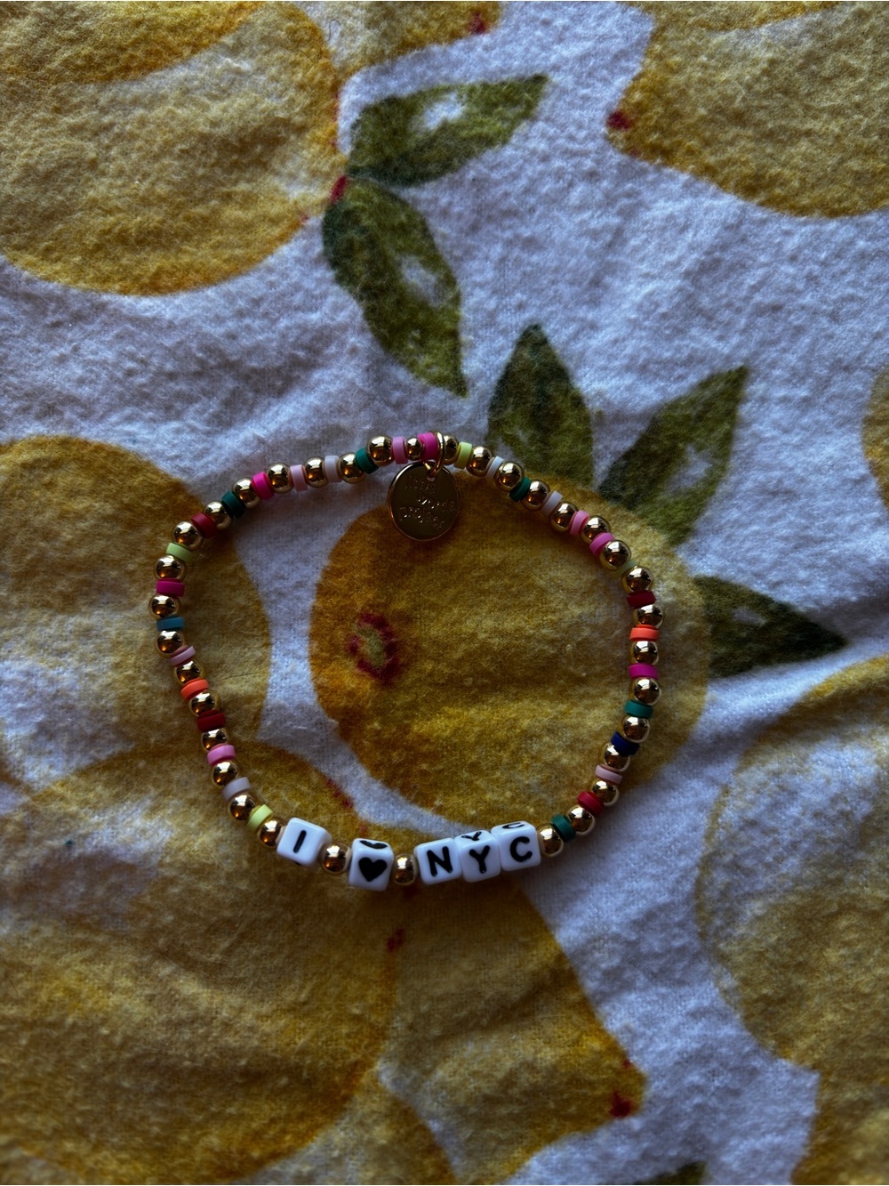 Little words project LWP bracelet I <3 nyc